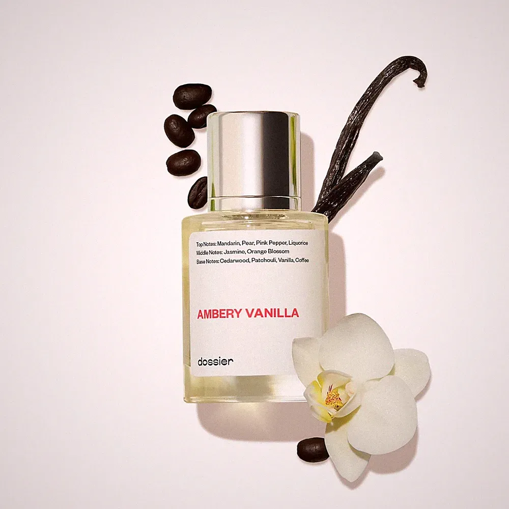 Ambery Vanilla Eau De Parfum Scented Fragrance for Women 50ml