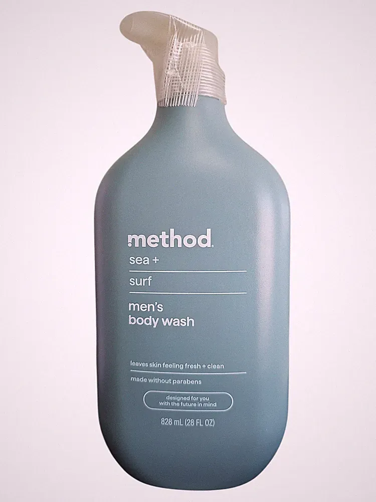 Method Men Body Wash, Sea + Surf Scent, Paraben and Phthalate Free, 28 oz