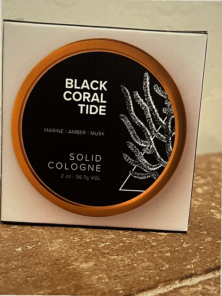 Solid Cologne - Black Coral Tide