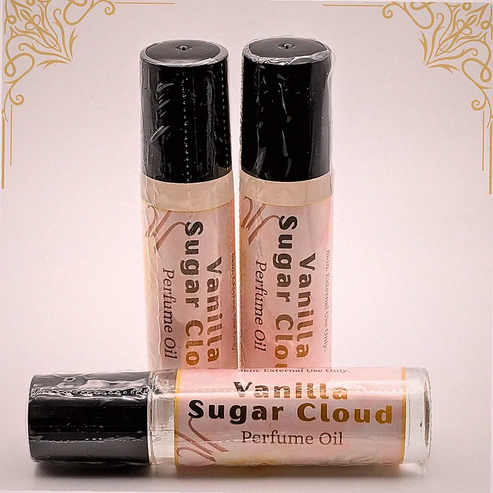 Vanilla Sugar Cloud Roll On Perfume Oil 7 ml – Sweet Vanilla Sugar Scent
